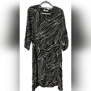 Zara Button Down Dress Size Small